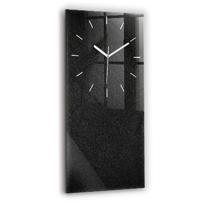 Reloj de cristal vertical Roca oscura - espejomat.es