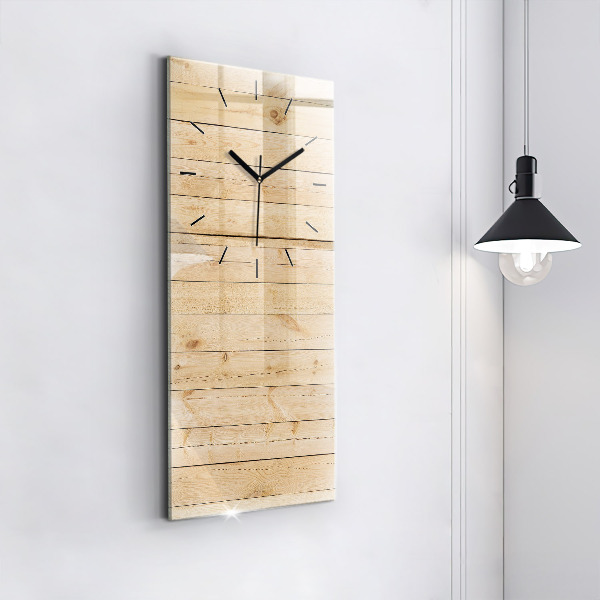 Reloj vertical Tablones de madera - espejomat.es