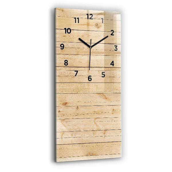 Reloj vertical Tablones de madera - espejomat.es