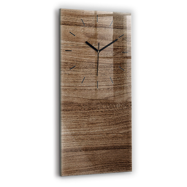 Reloj vertical Madera oscura - espejomat.es