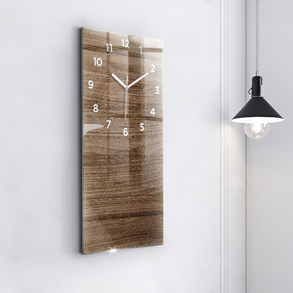 Reloj vertical Madera oscura - espejomat.es