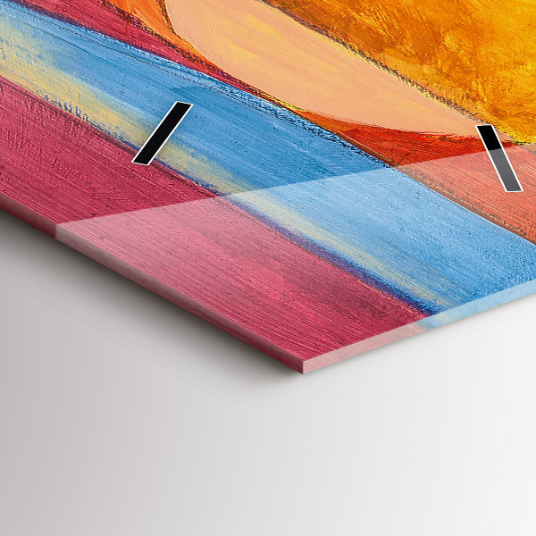 Reloj vertical Arte Decoración Abstracto - espejomat.es