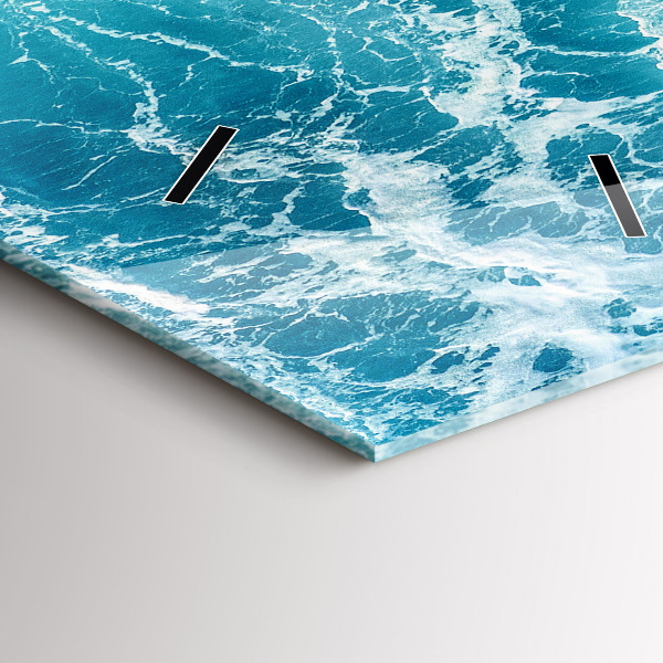 Reloj vertical Olas del mar - espejomat.es