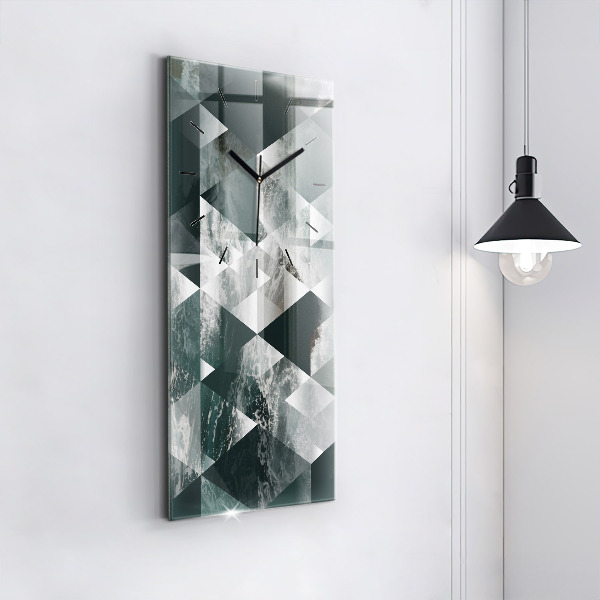 Reloj vertical Olas de mar abstractas - espejomat.es