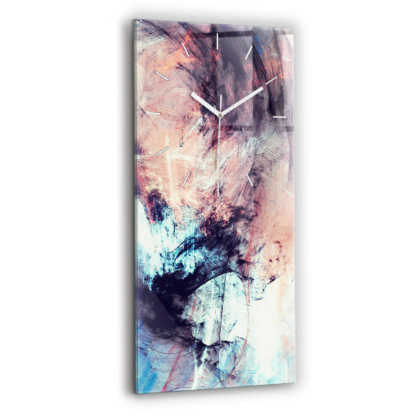 Reloj de vidrio vertical Imagen abstracta - espejomat.es