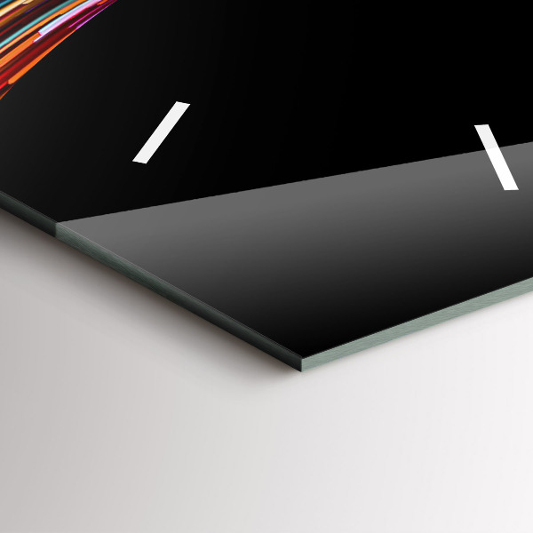 Reloj de vidrio vertical Arte emocional - espejomat.es