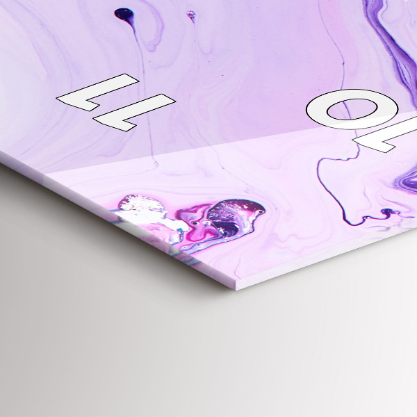 Reloj vertical Fondo colorido - espejomat.es