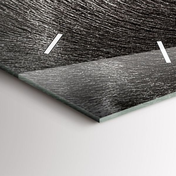 Reloj de vidrio vertical Perro y gato escocés - espejomat.es