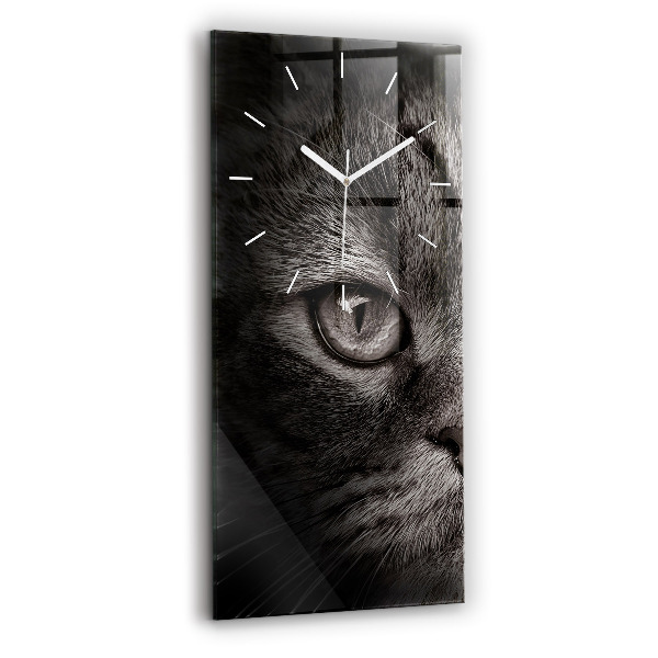 Reloj vertical Perro y gato escoceses - espejomat.es