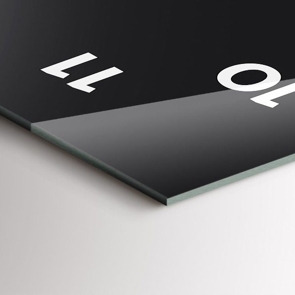 Reloj de vidrio vertical Fases de la luna y reloj de arena - espejomat.es