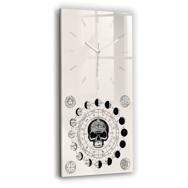 Reloj vertical Fases de la luna - espejomat.es
