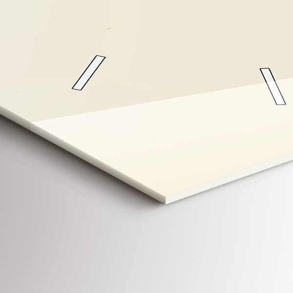 Reloj de vidrio vertical Hombre con barba y pipa - espejomat.es