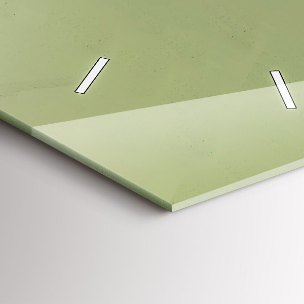 Reloj de cristal vertical Alce gráfico - espejomat.es