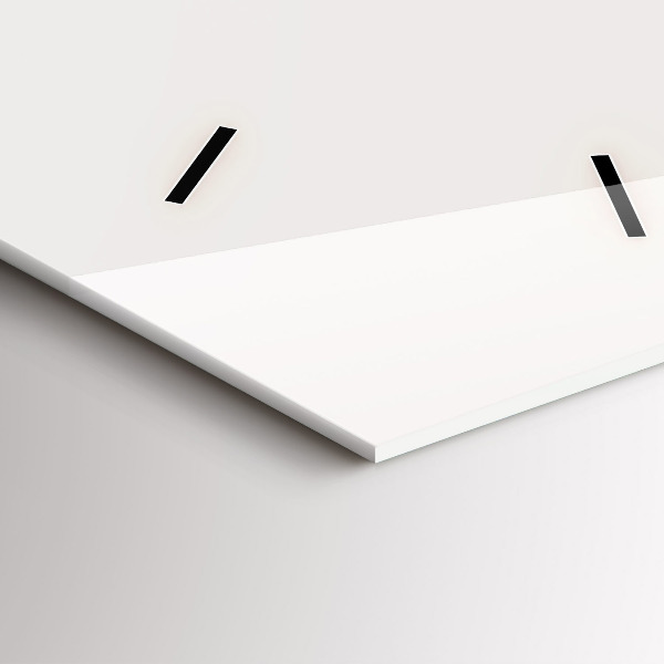 Reloj de cristal vertical Retrato pintado de un tigre - espejomat.es