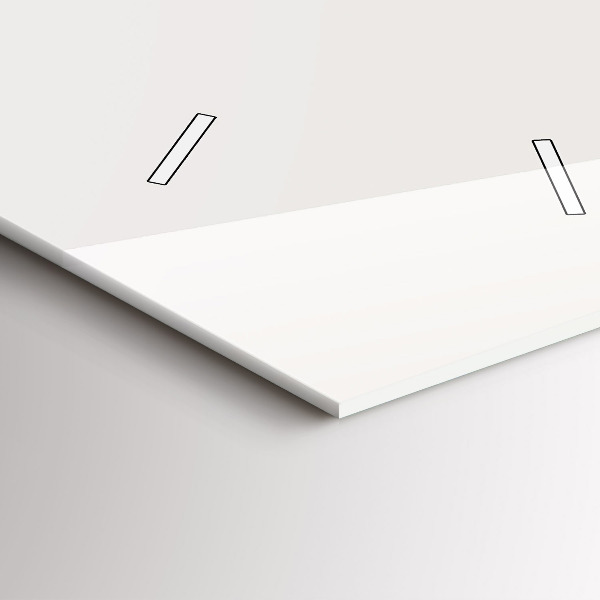 Reloj de cristal vertical Retrato pintado de un tigre - espejomat.es