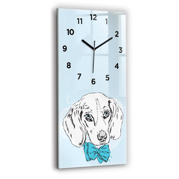 Reloj vertical Perro cachorro - espejomat.es