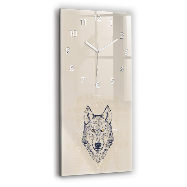 Reloj vertical Cabeza de lobo - espejomat.es