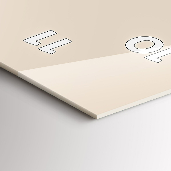 Reloj vertical Cabeza de lobo - espejomat.es