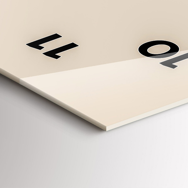 Reloj vertical Cabeza de lobo - espejomat.es