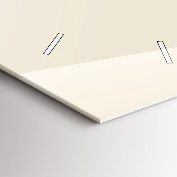 Reloj de vidrio vertical Ciervo en una camisa - espejomat.es