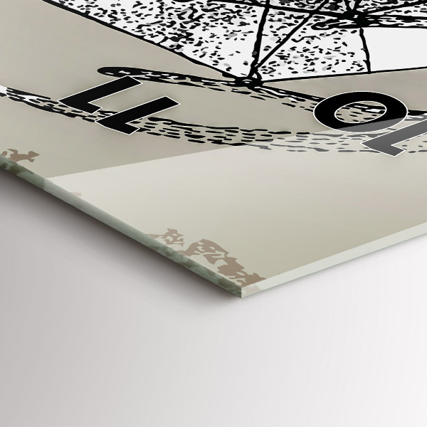 Reloj vertical Cabeza de ciervo - espejomat.es