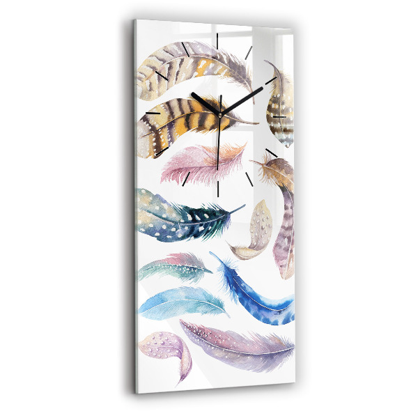 Reloj de cristal vertical Ilustración de arte retro - espejomat.es