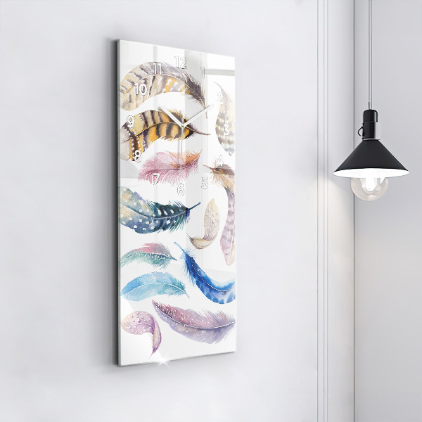 Reloj de cristal vertical Ilustración de arte retro - espejomat.es