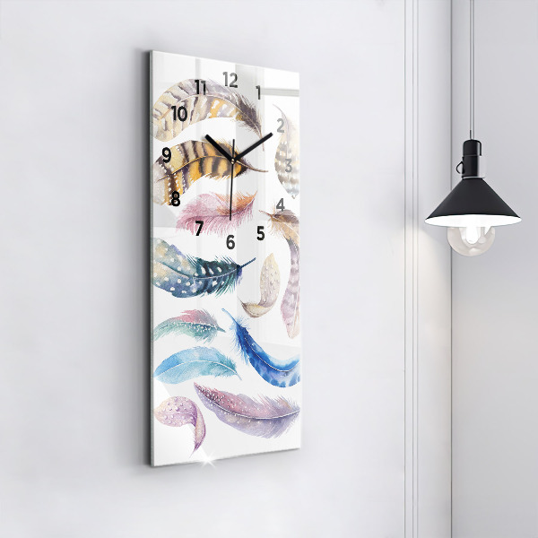 Reloj de cristal vertical Ilustración de arte retro - espejomat.es