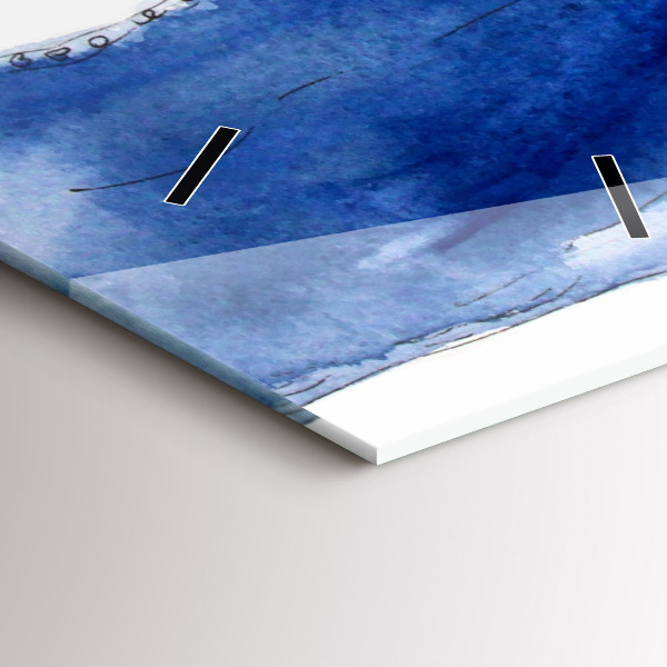 Reloj de cristal vertical Alfileres de mujer - espejomat.es