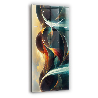 Reloj de cristal vertical Cascada - espejomat.es