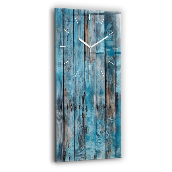 Reloj vertical Tablas azules - espejomat.es