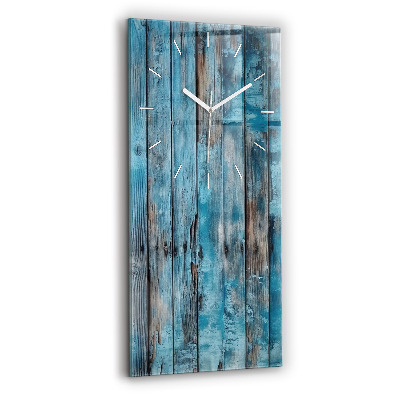 Reloj vertical Tablas azules - espejomat.es
