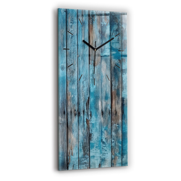 Reloj vertical Tablas azules - espejomat.es