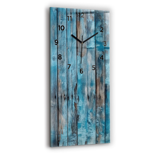 Reloj vertical Tablas azules - espejomat.es