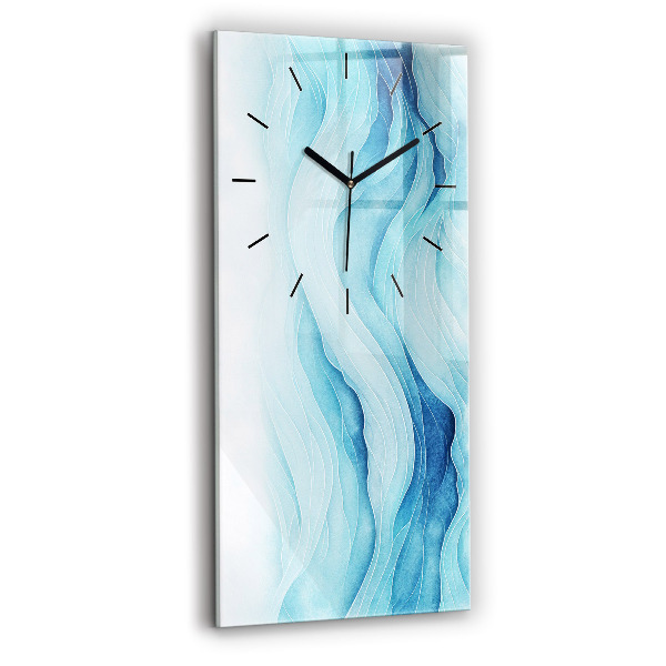 Reloj vertical Nubes azules - espejomat.es