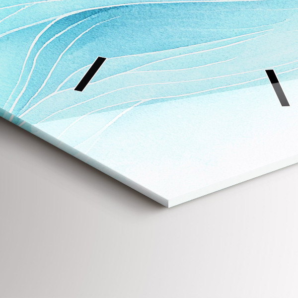 Reloj vertical Nubes azules - espejomat.es