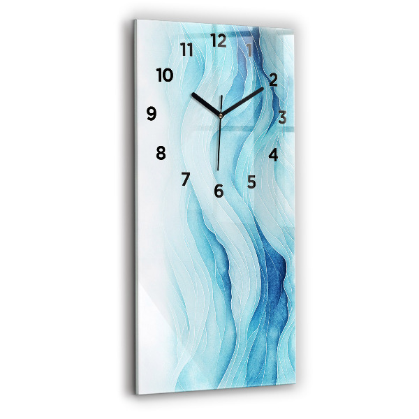 Reloj vertical Nubes azules - espejomat.es