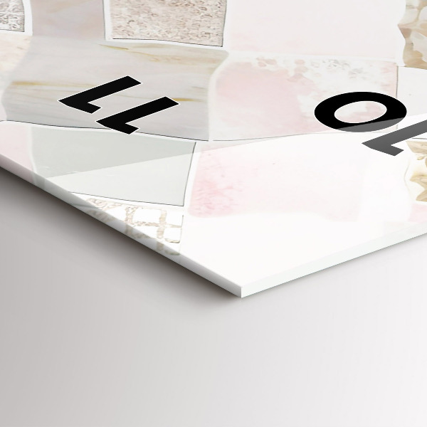 Reloj vertical Azulejos de colores - espejomat.es