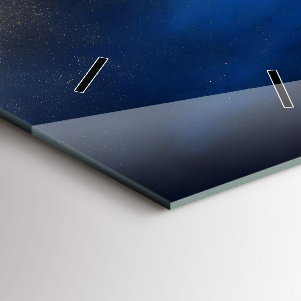 Reloj vertical Mármol azul - espejomat.es