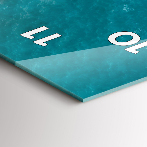 Reloj vertical Fiordos en la Costa Blanca - espejomat.es