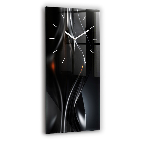 Reloj de vidrio vertical Abstracto - espejomat.es
