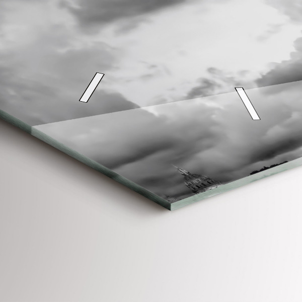 Reloj de cristal horizontal Torre Effel París