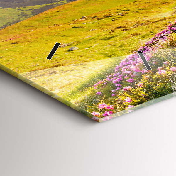 Reloj horizontal Paisaje de montaña