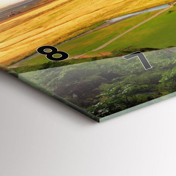 Reloj horizontal Cascada en Islandia