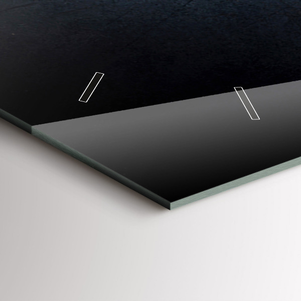 Reloj de cristal horizontal Verduras