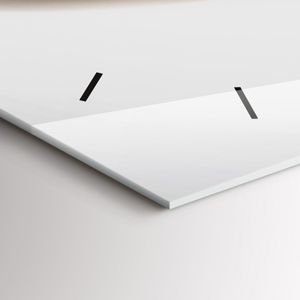 Reloj horizontal Líneas abstractas