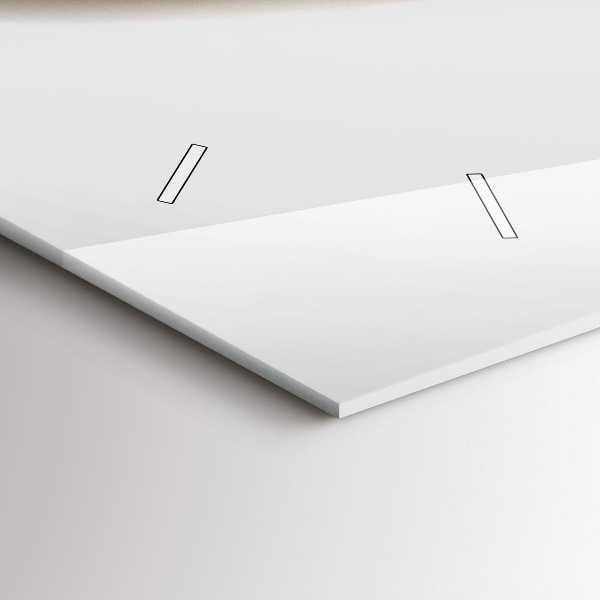 Reloj horizontal Líneas abstractas