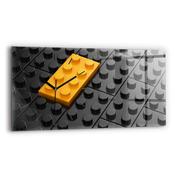 Reloj horizontal Bloques de juguete