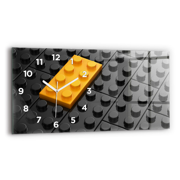 Reloj horizontal Bloques de juguete