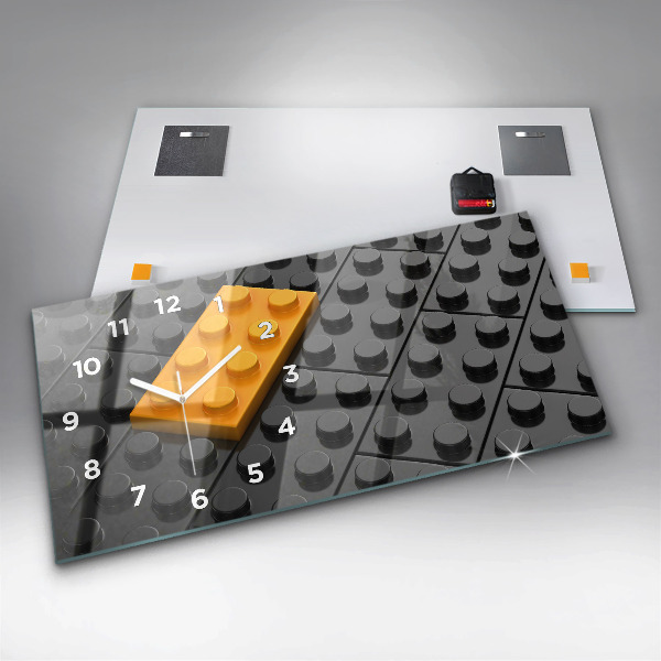 Reloj horizontal Bloques de juguete